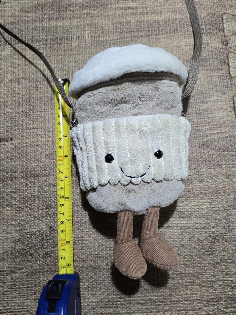 Jellycat Amuseables Coffee-To-Go Bag Authentic Plush Bag